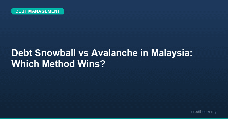 Debt Snowball vs Avalanche in Malaysia: Which Method Wins?